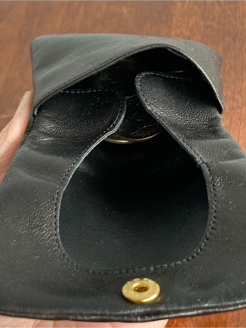 Italian Genuine Leather Coin Pouch